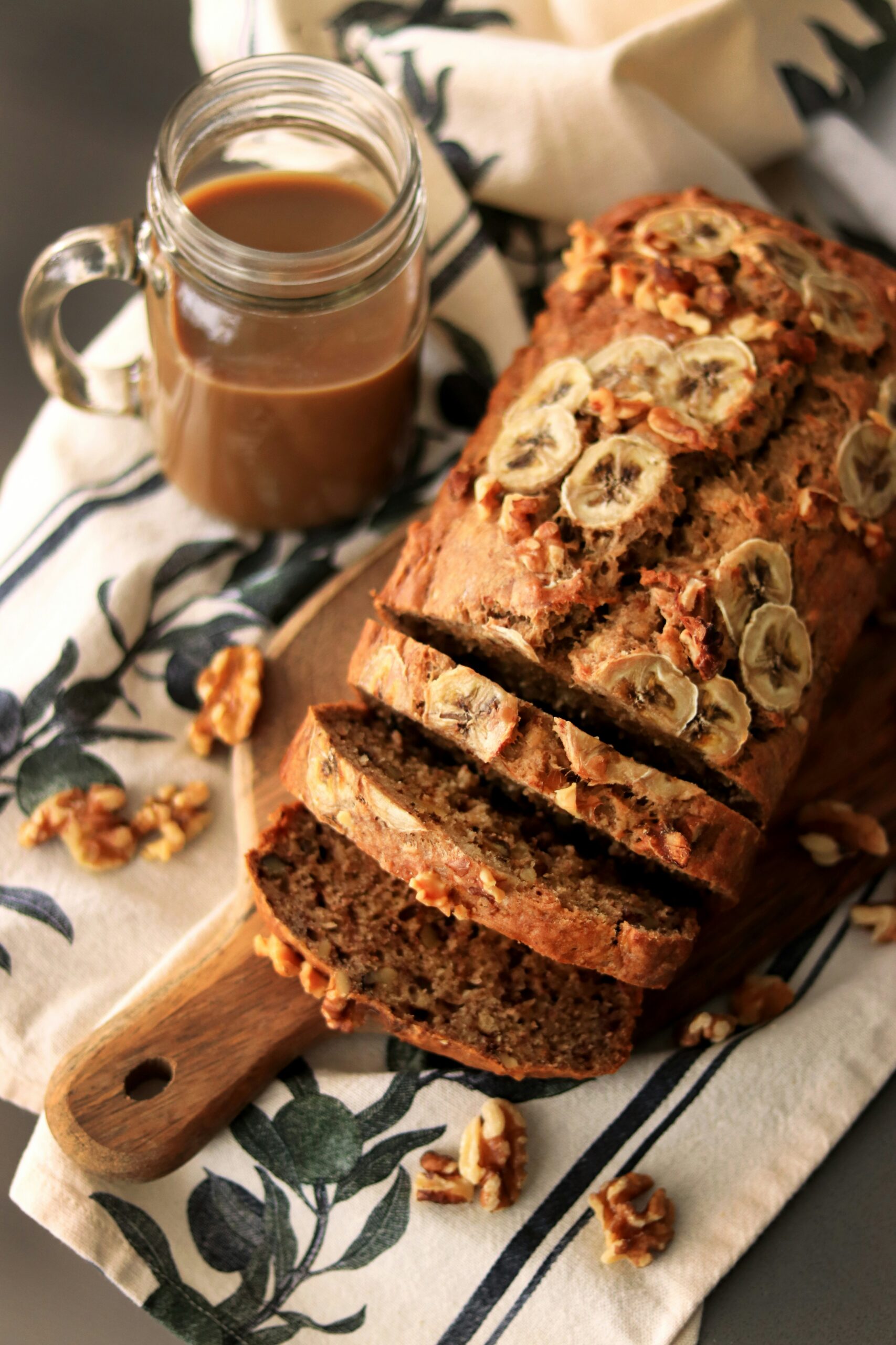 banana bread photograph